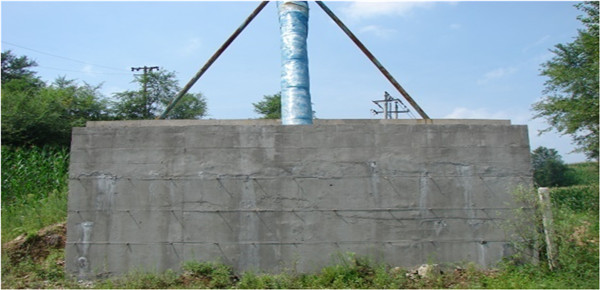 PTN材料應用于東北某調(diào)壓水箱裂縫修補